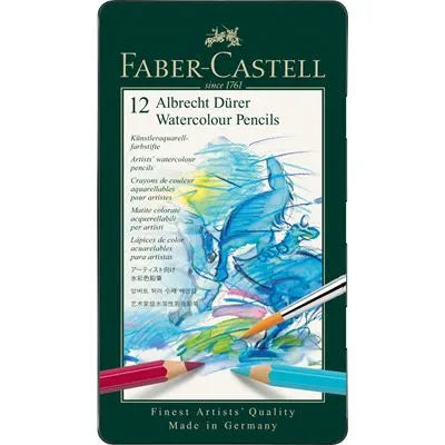 Crayons De Couleurs Albrecht Durer Boîte Métal Faber Castell