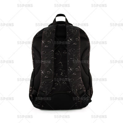 Cartable Schoolie Motif Dessin Noir Teenpack