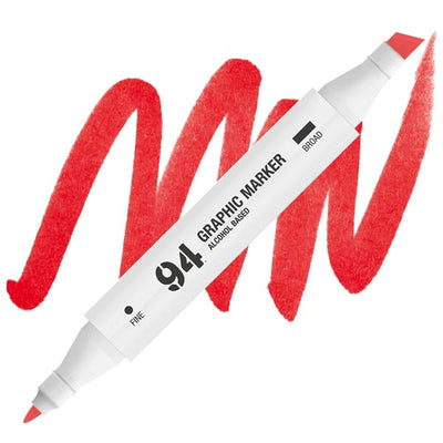 94 GRAPHIC MARKER RED