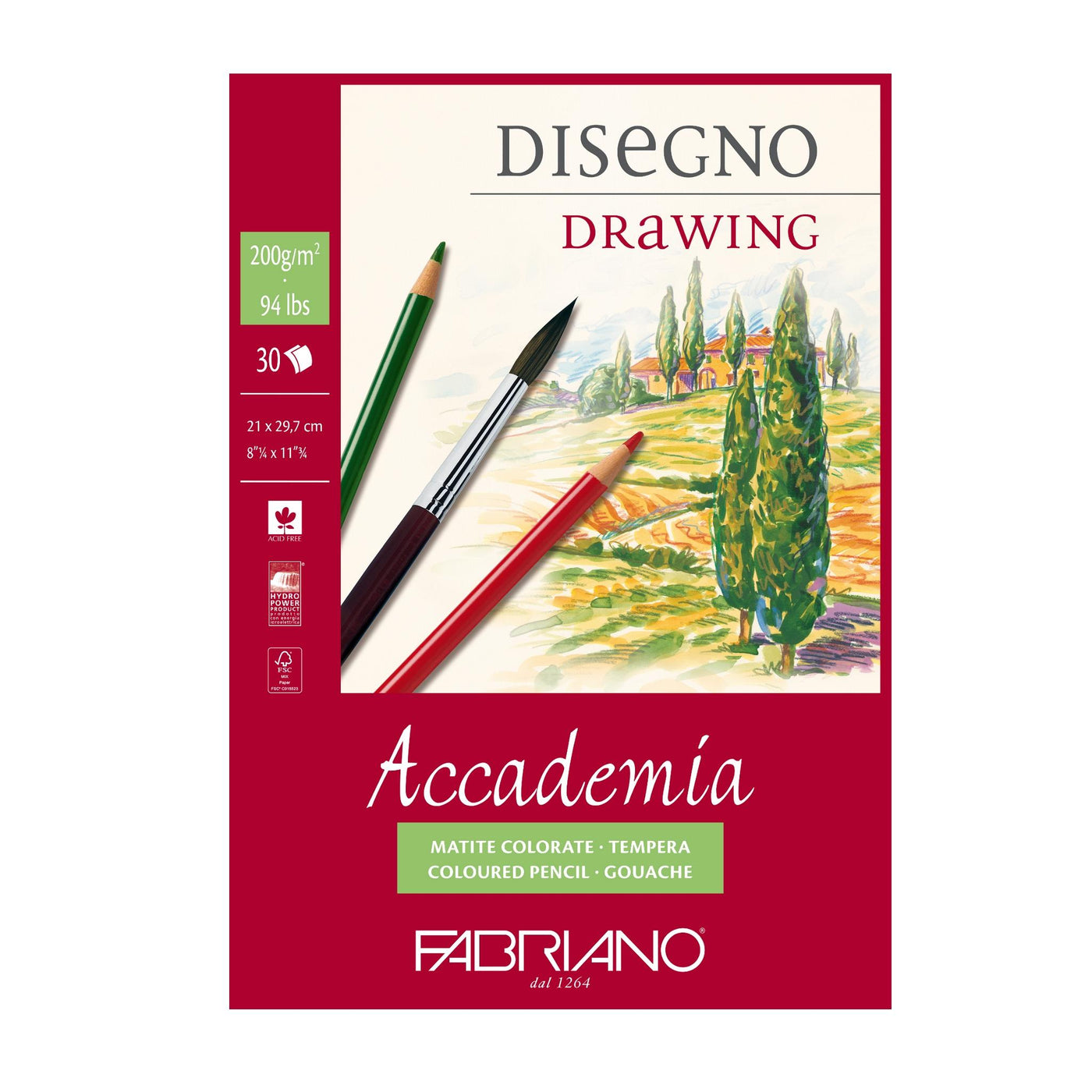 Bloc Dessin Spirale Academia Drawing Fabriano