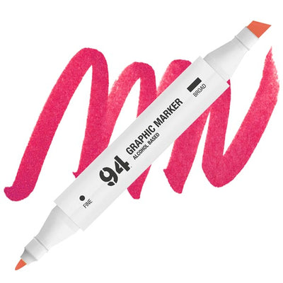 94 GRAPHIC MARKER RED