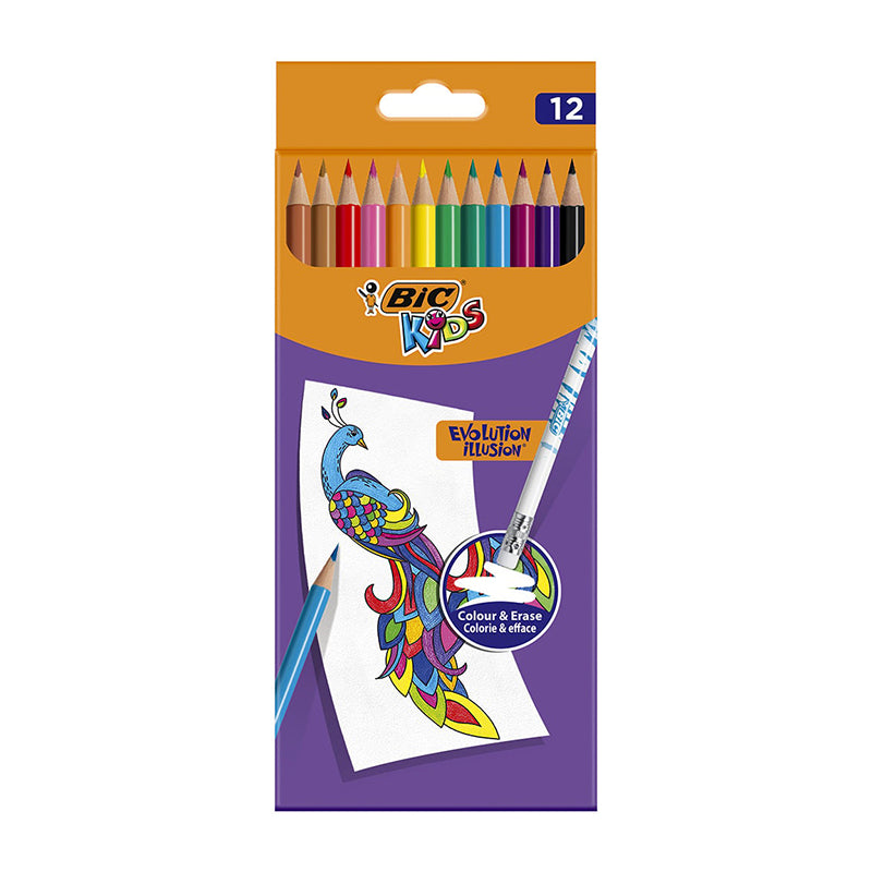 Crayons De Couleur Illusion Bic