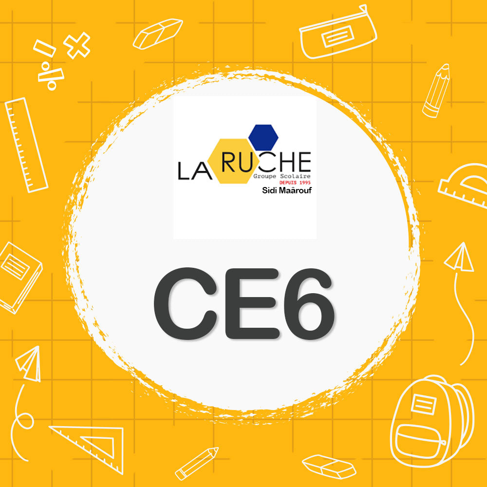 Ecole La Ruche  - Liste Scolaire CE6