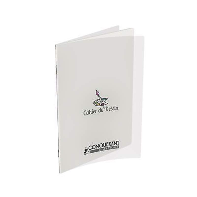 Cahier de Dessin Polypro 24x32 Conquerant