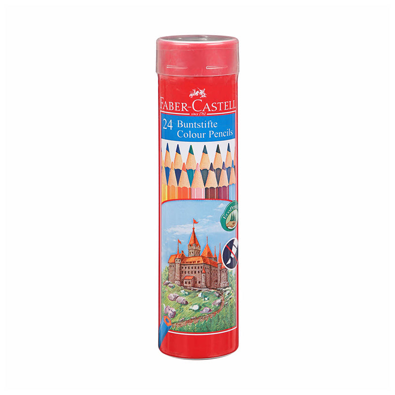 Boîte De 24 Crayons Couleurs Buntstifte Faber Castell
