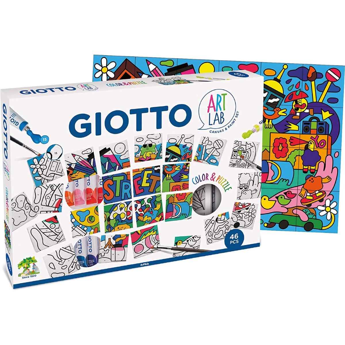 Color And Puzzle Giotto