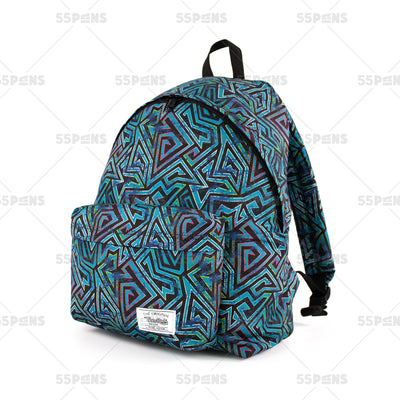 Cartable Urbain Motif Zigzag Teenpack