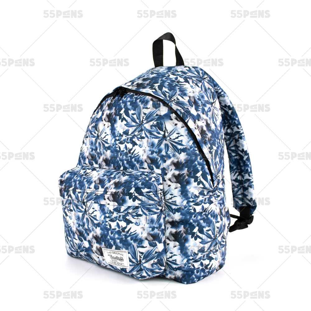 Cartable Urbain Motif Plante Bleu Teenpack