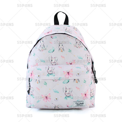 Cartable Urbain Motif Pink Rabbit Teenpack