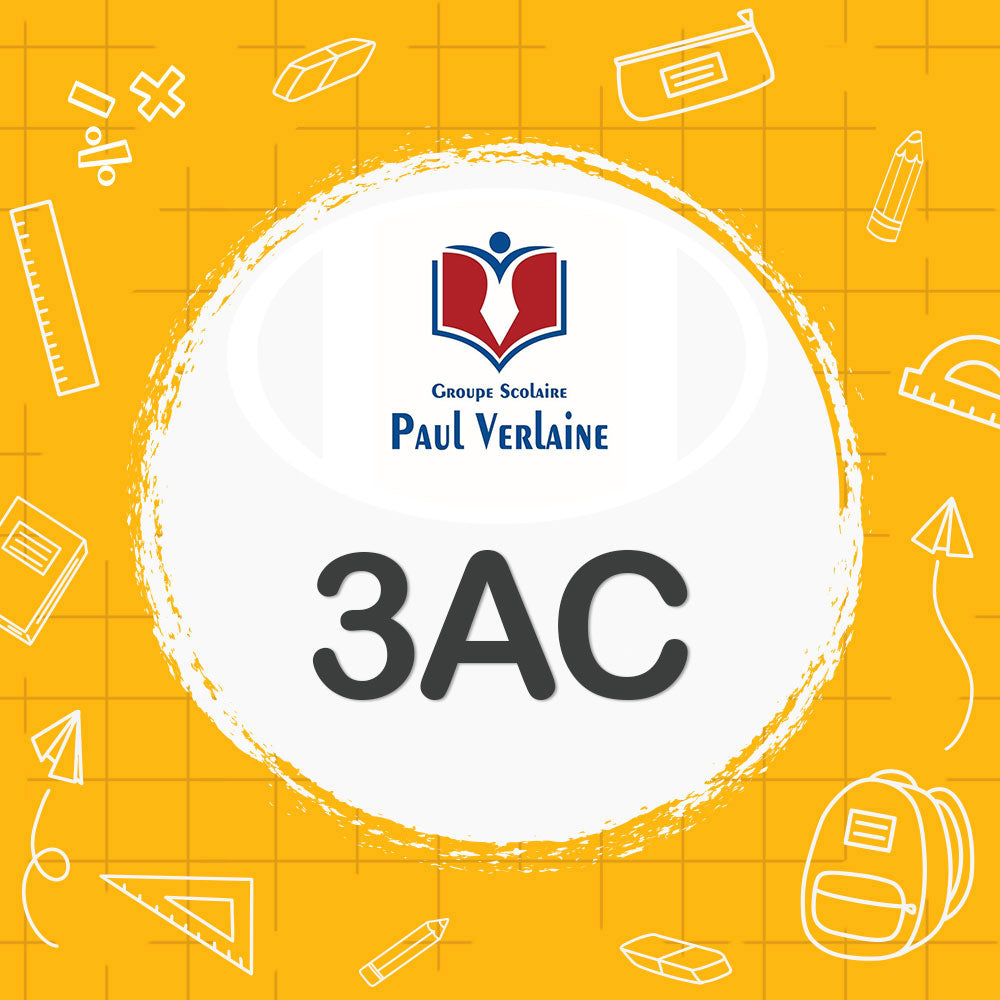 Ecole Paul Verlaine - Liste Scolaire 3AC