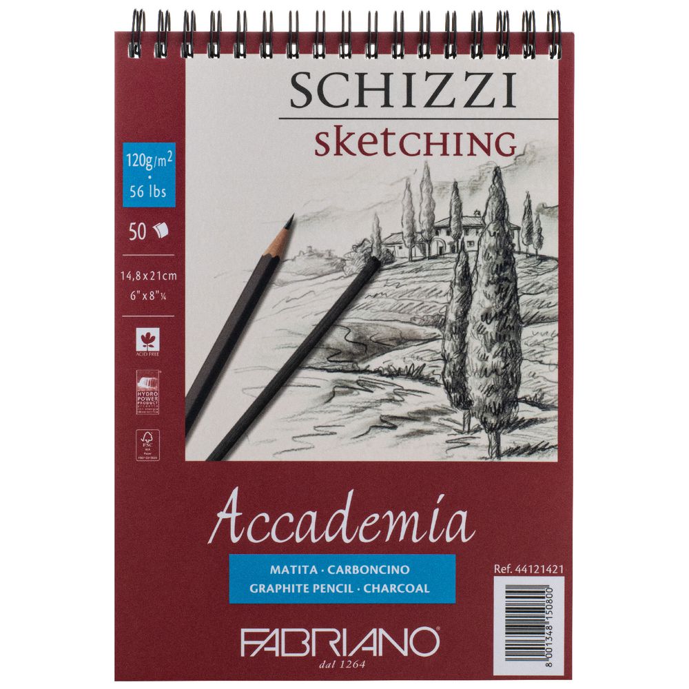 Bloc Dessin Fabriano Academia Sketching Spirale
