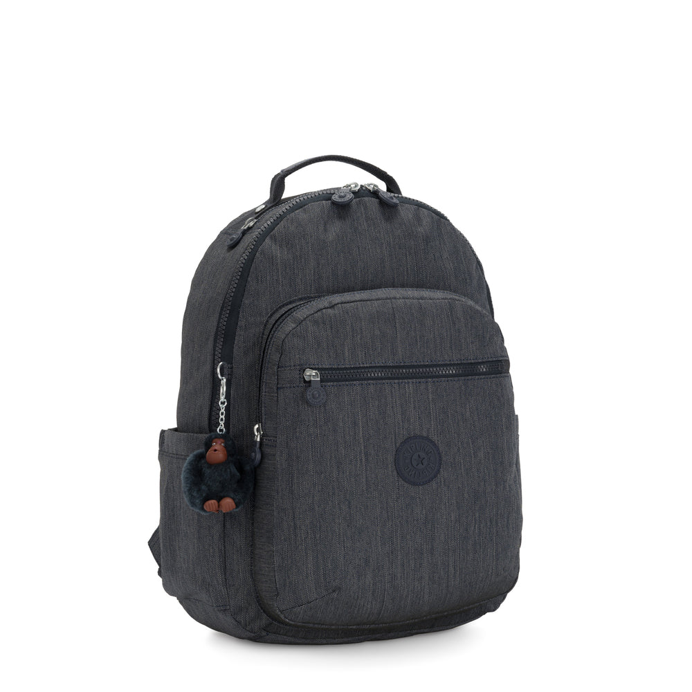 kipling sac à dos Basic Seoul Backpack S Ocean Blue kipling sac à dos Basic Seoul Backpack S Ocean Blue