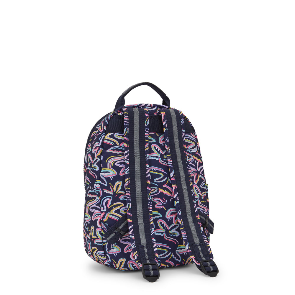 Cartable Sac à dos Seoul Palm Fiesta Print S Kipling