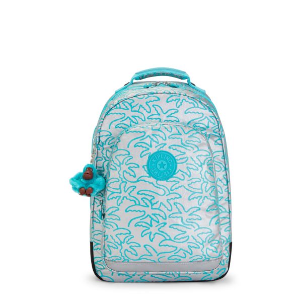 Cartable Sac à  dos Class Room Metallic Palm Kipling