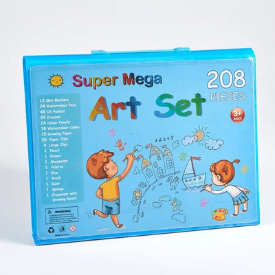 Super Mega Art Set 208 Pcs