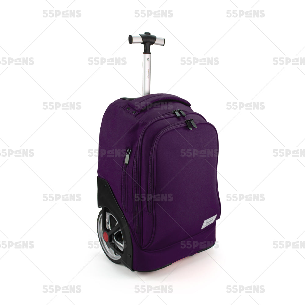 Pack Trolley Grandes Roues Avec Sac à Gouter et Trousse Teenpack