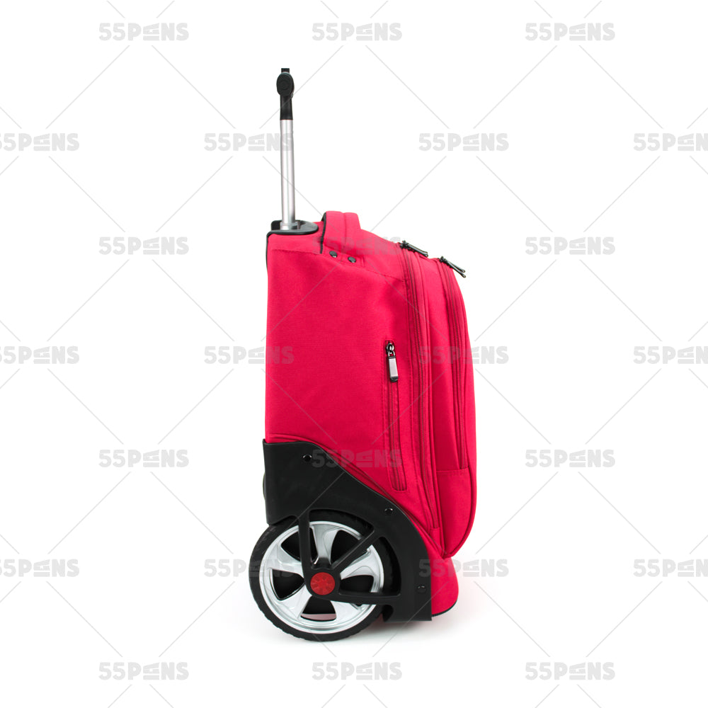 Pack Trolley Grandes Roues Avec Sac à Gouter et Trousse Teenpack