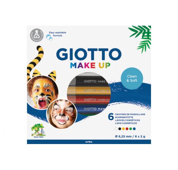 6 Crayons de Maquillage Giotto