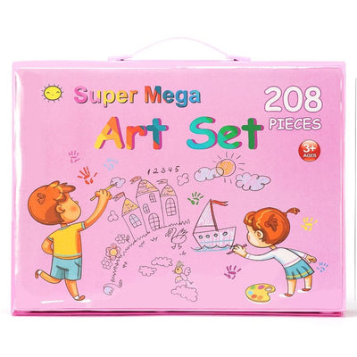 Super Mega Art Set 208 Pcs