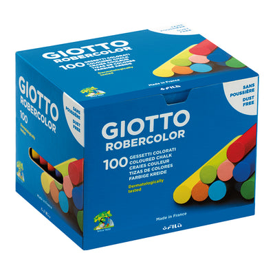 Boite de 100 Craies Blanches Et Colores Giotto