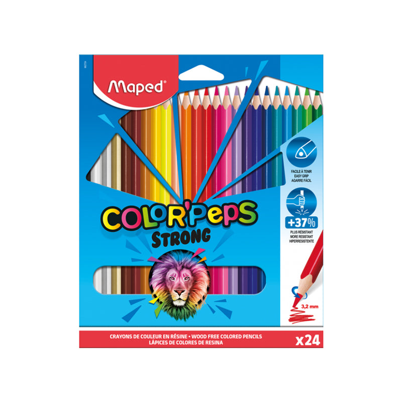Crayons color'peps Maped Strong 24 - 55pens
