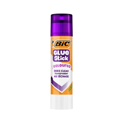 Glue  Stick Bic Coloured 8g - 55pens