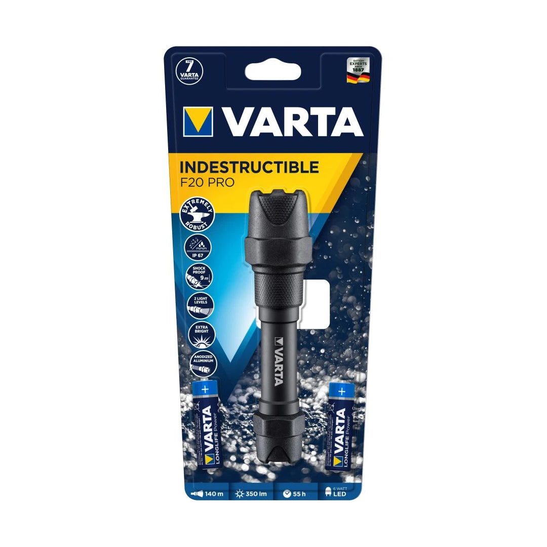 Indestructible Varta F20 Pro 2Aa Blister 1 - 55pens