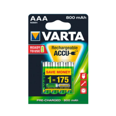 Recharge Varta Accu Power 4 Aaa 800Mah Blister 4 - 55pens