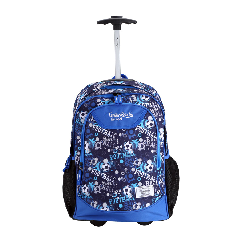 Teenpack Junior trolley backpack Football - 55pens