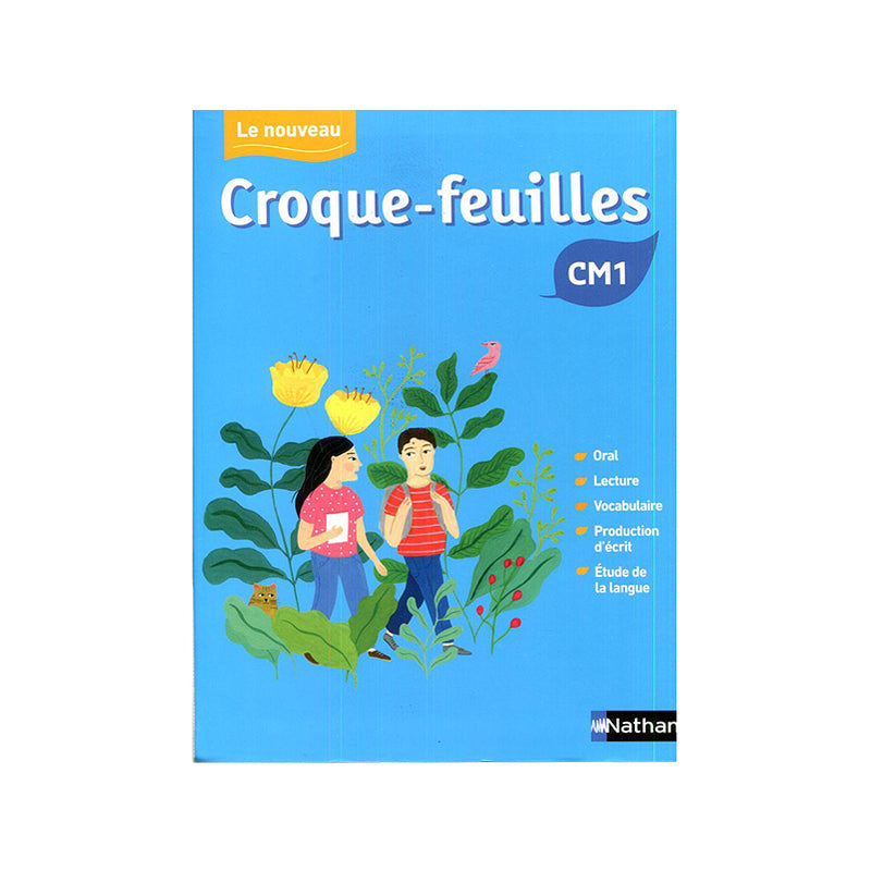 CROQUE FEUILLES PACK ( MANUEL+CAHIER D'EXERCICES+FEUILLES D'ORAL) - 55pens