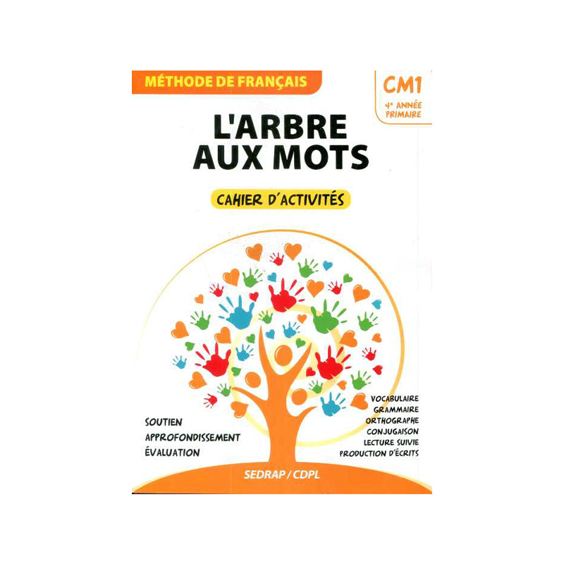 L'ARBRE AUX MOTS CAHIER D'ACTIVITES - 55pens