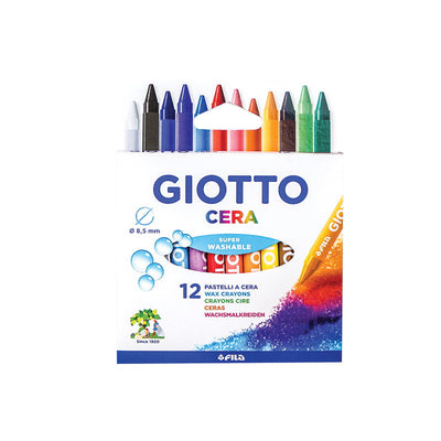 Boite De12 Crayon Cire 8,5 mm Giotto - 55pens