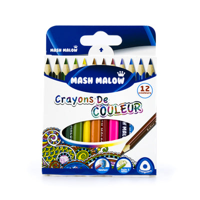 Crayon Couleur Mini Mash Malow - 55pens
