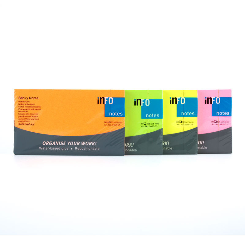 Enfo Note Post it 75*125 Info Note | 55pens